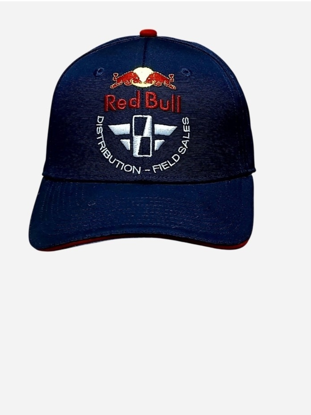 Red Bull Retro Navy Embroidered Distribution Field Sales Cap